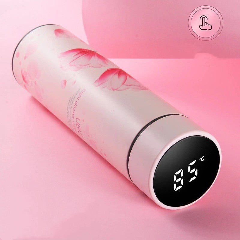 Temperature display- temperature control cup, water cup